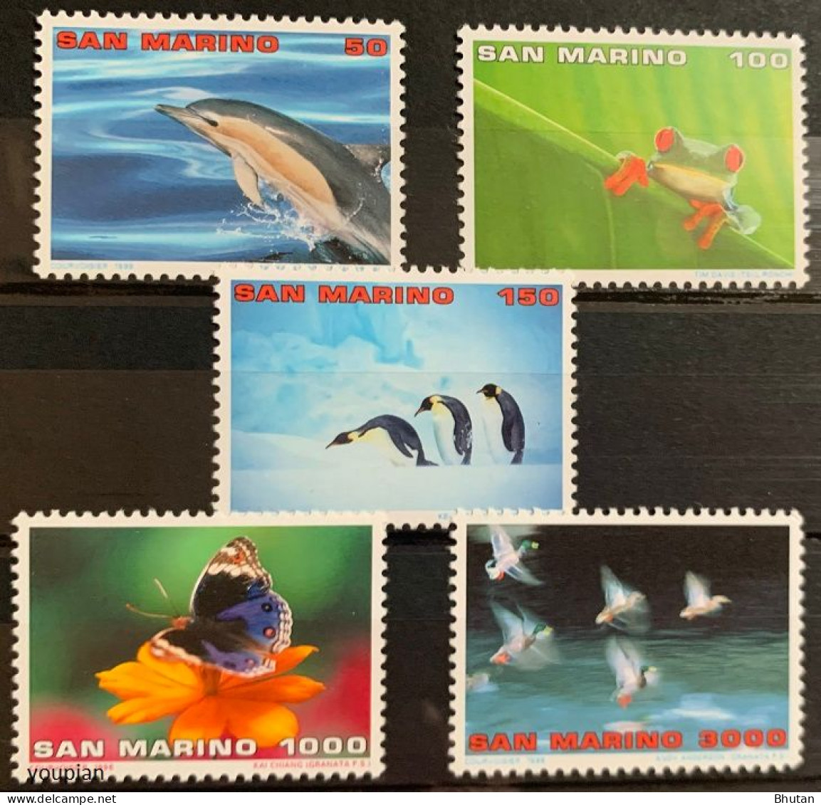 San Marino 1996, Eco Tourism Year, MNH Stamps Set - Unused Stamps