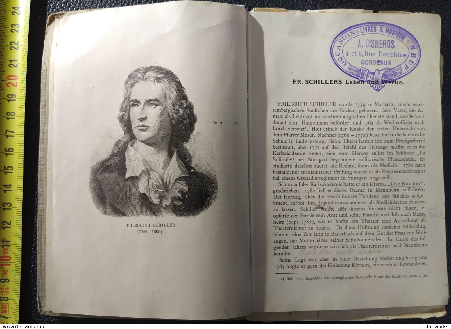 1913 LIVRE EN  ALLEMAND DIE JUNGFRAU VON ORLEANS DE VON SCHILLER FRIEDRICH - Alte Bücher