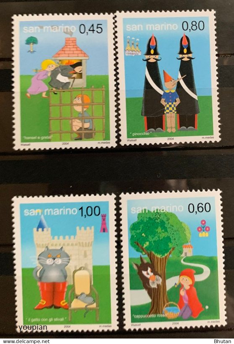 San Marino 2004, Famous Tales, MNH Stamps Set - Ungebraucht