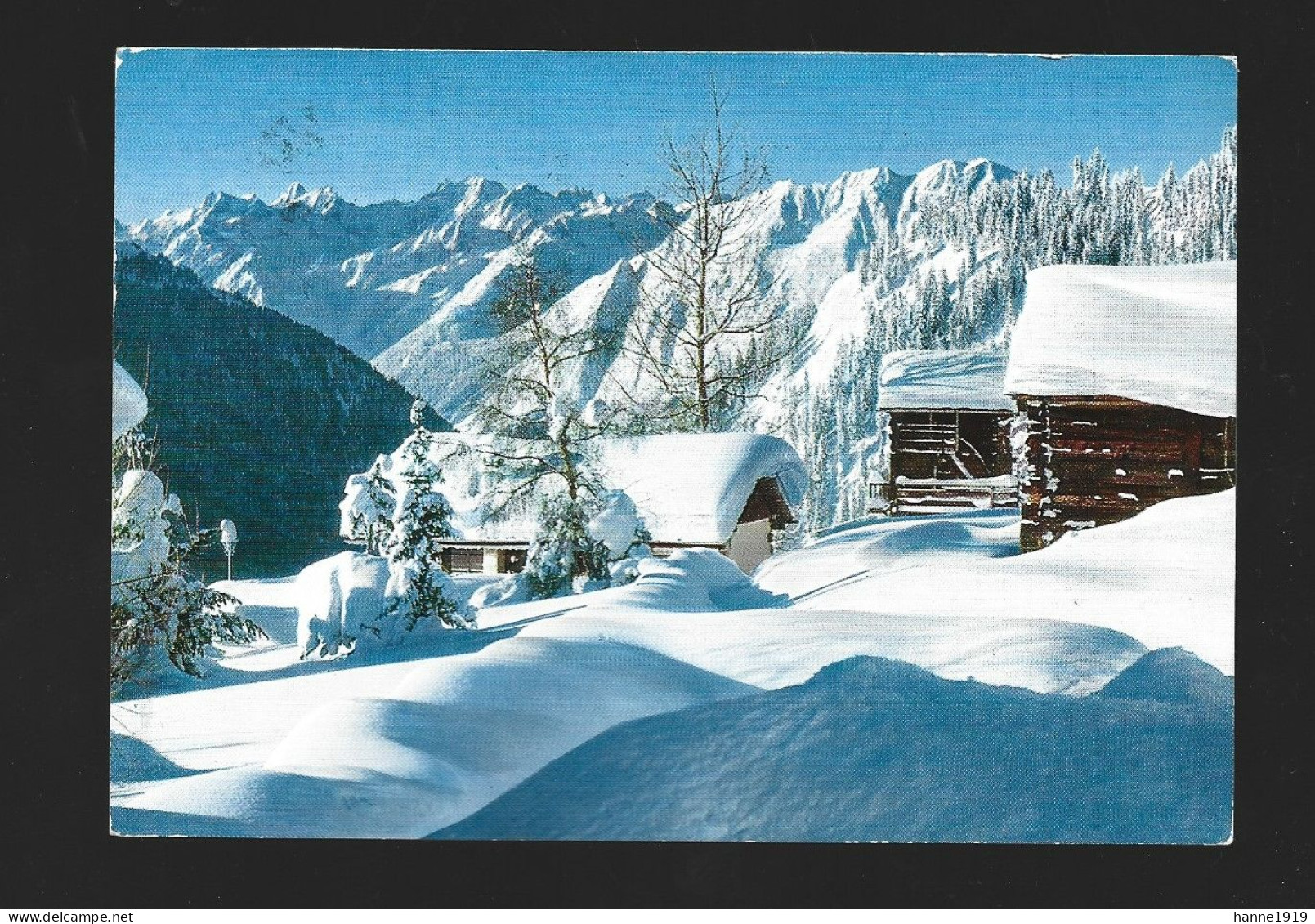 Verbier Et Le Massif Du Trient Photo Card Suisse Switzerland Htje - Trient