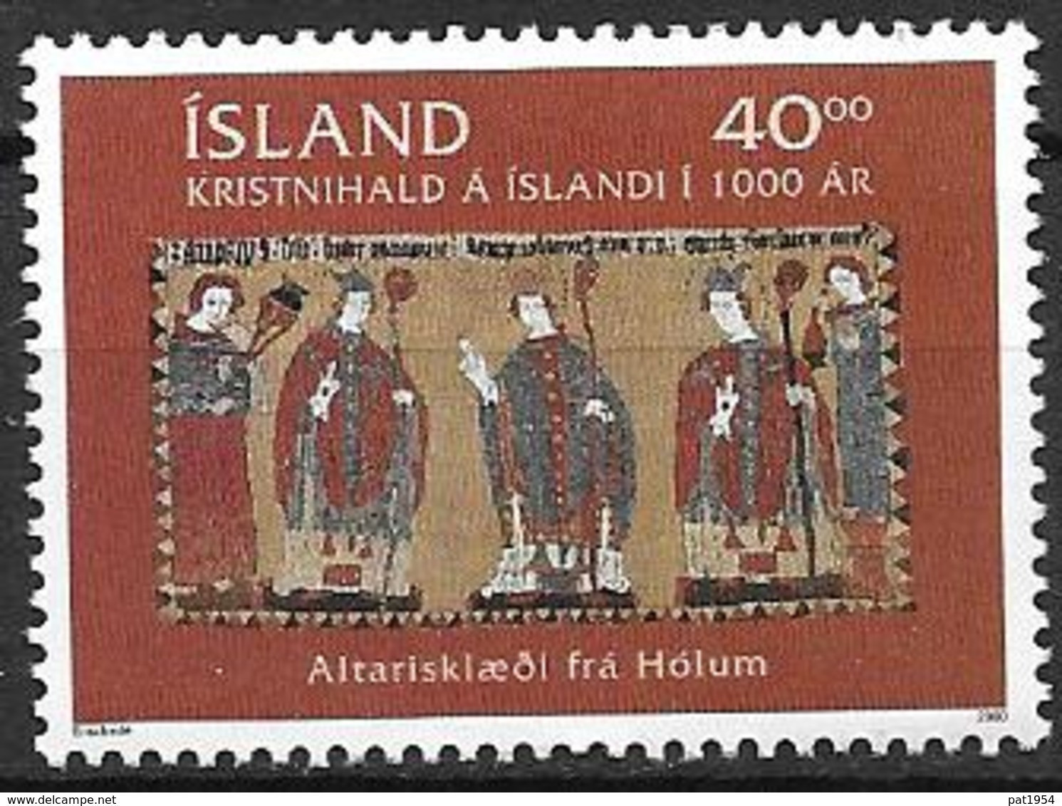 Islande 2000 N°880 Neuf** 1000 Ans De Christianisme En Islande - Neufs