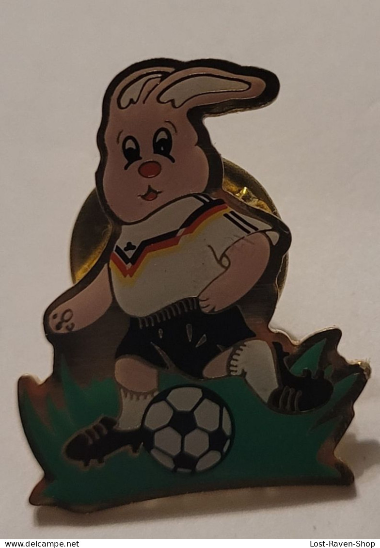 Pin - Fussballhase - Football