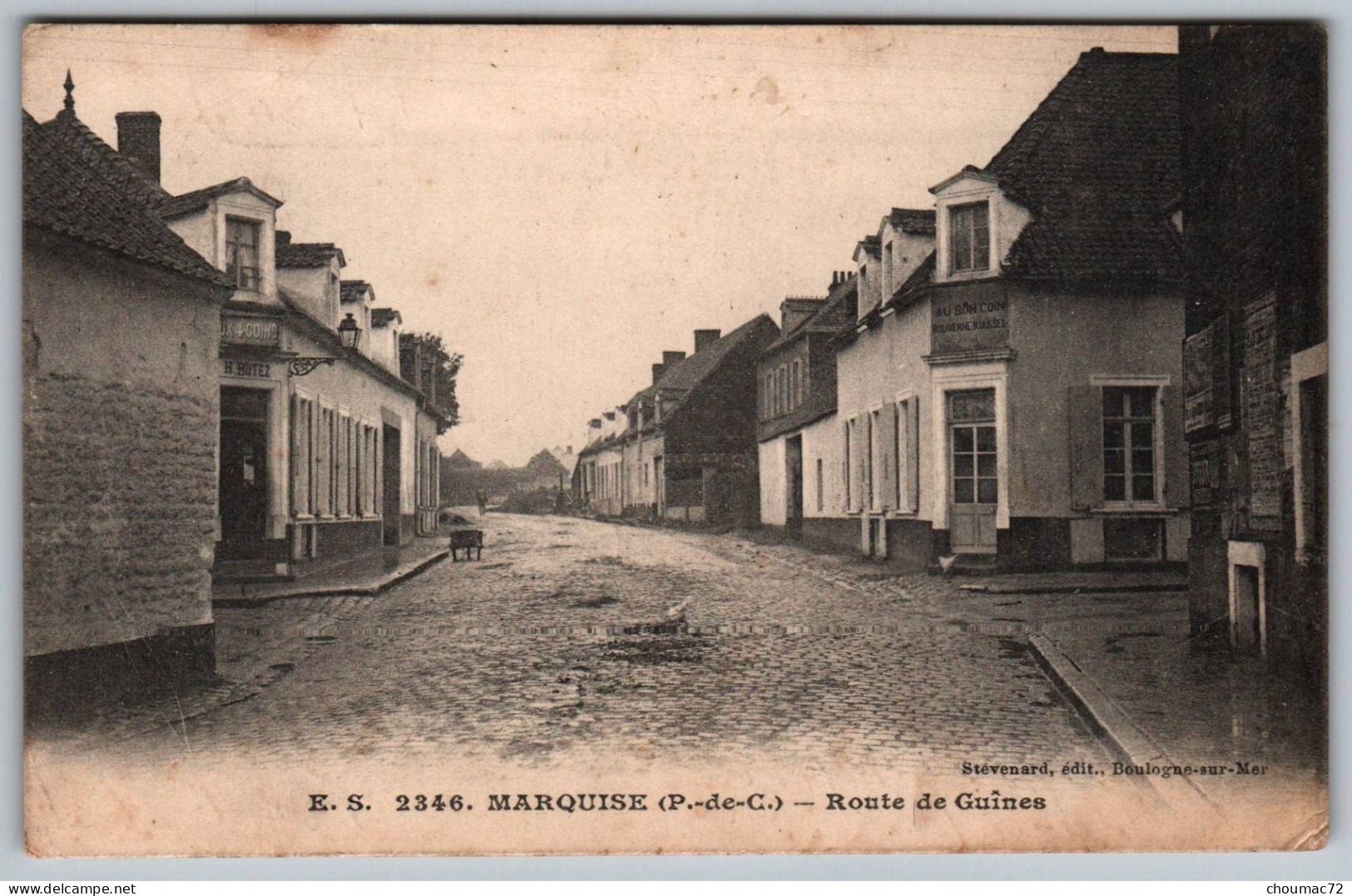 (62) 1076, Marquise, ES 2346, Route De Guines - Marquise