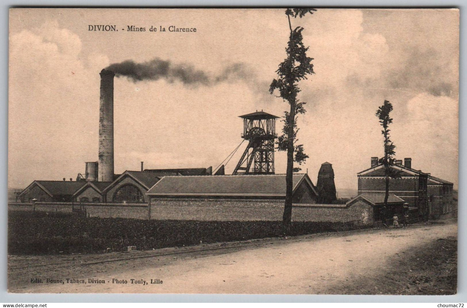 (62) 1047, Divion, Edit Boune, Mines De La Clarence - Divion