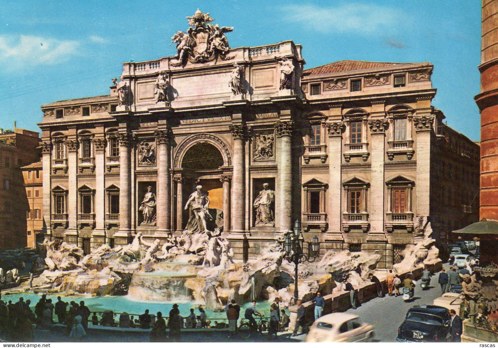 CPSM - ITALIE - ROME - ROMA - LA FONTAINE DE TREVI - FONTANA DI TREVI - Fontana Di Trevi