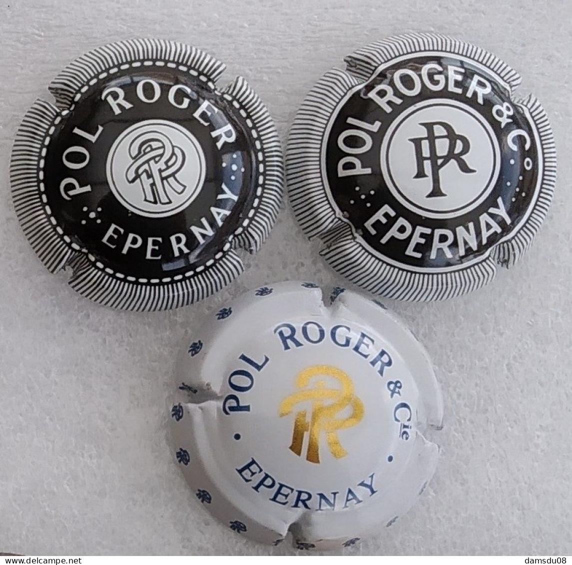 3 Capsules De Champagne Pol Roger - Pol Roger