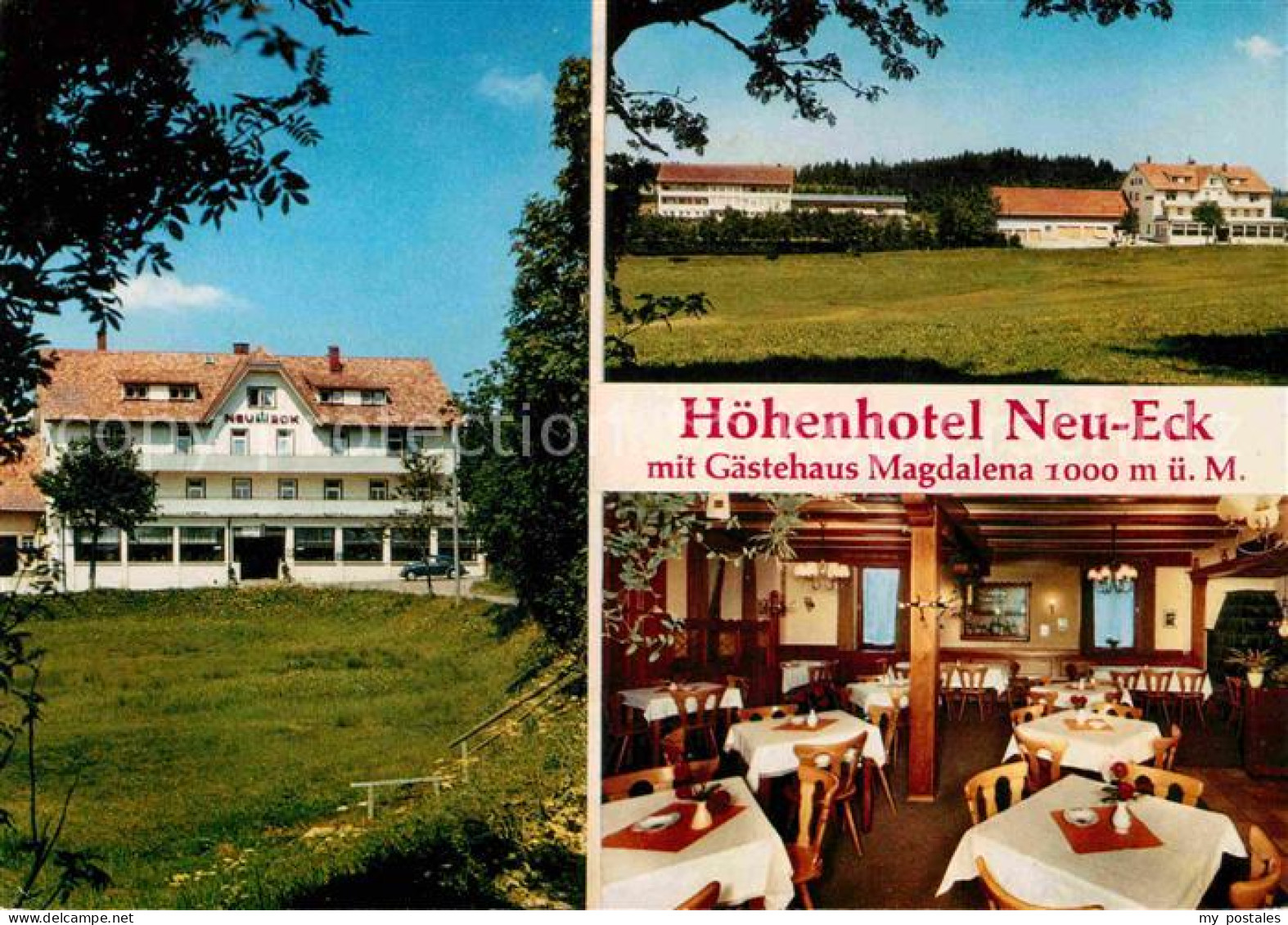 72779410 Furtwangen Hoehenhotel Neu Eck Mit Gaestehaus Magdalene Furtwangen - Furtwangen