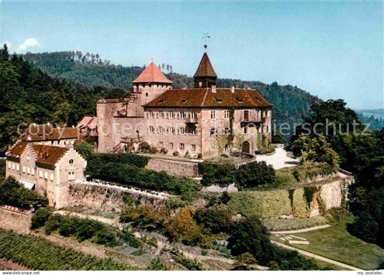 72779006 Gernsbach Terrassen Gaststaette Schloss Eberstein Murgtal Gernsbach - Gernsbach