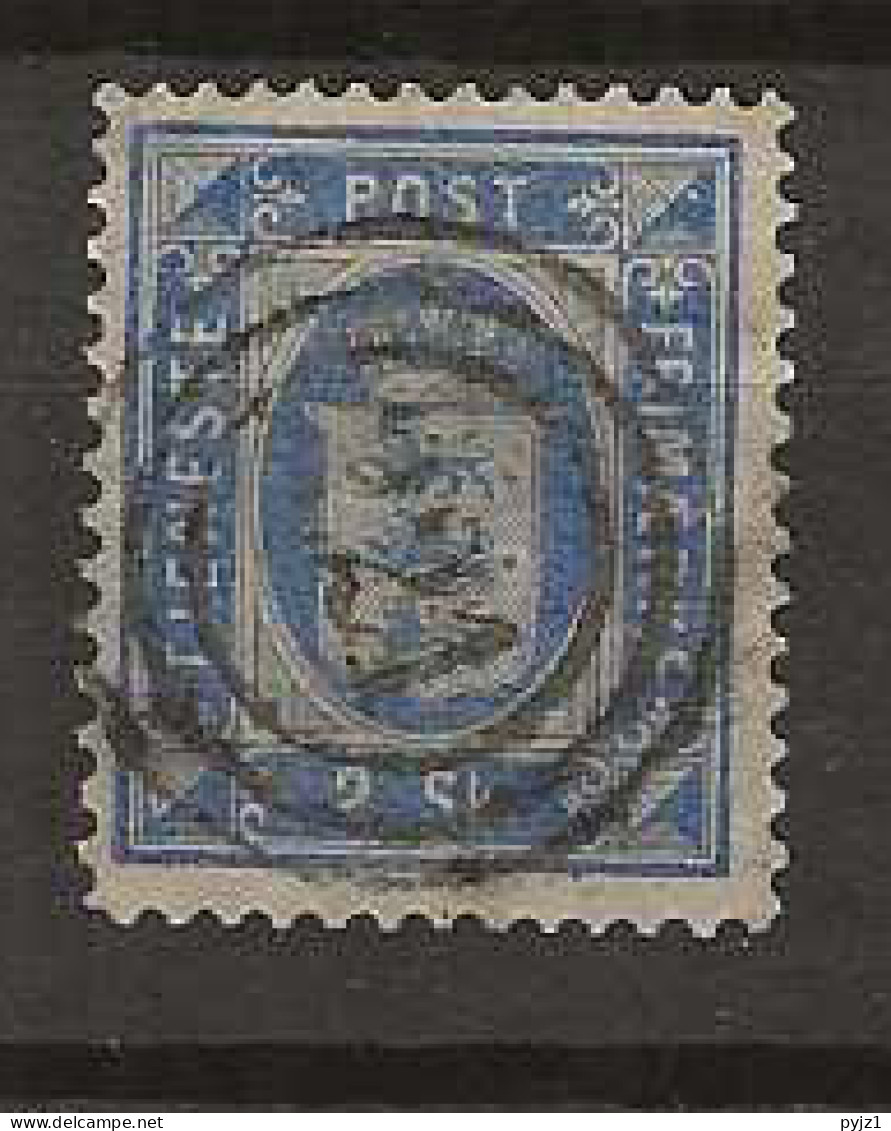 1871 USED Danmark Mi 1 - Servizio