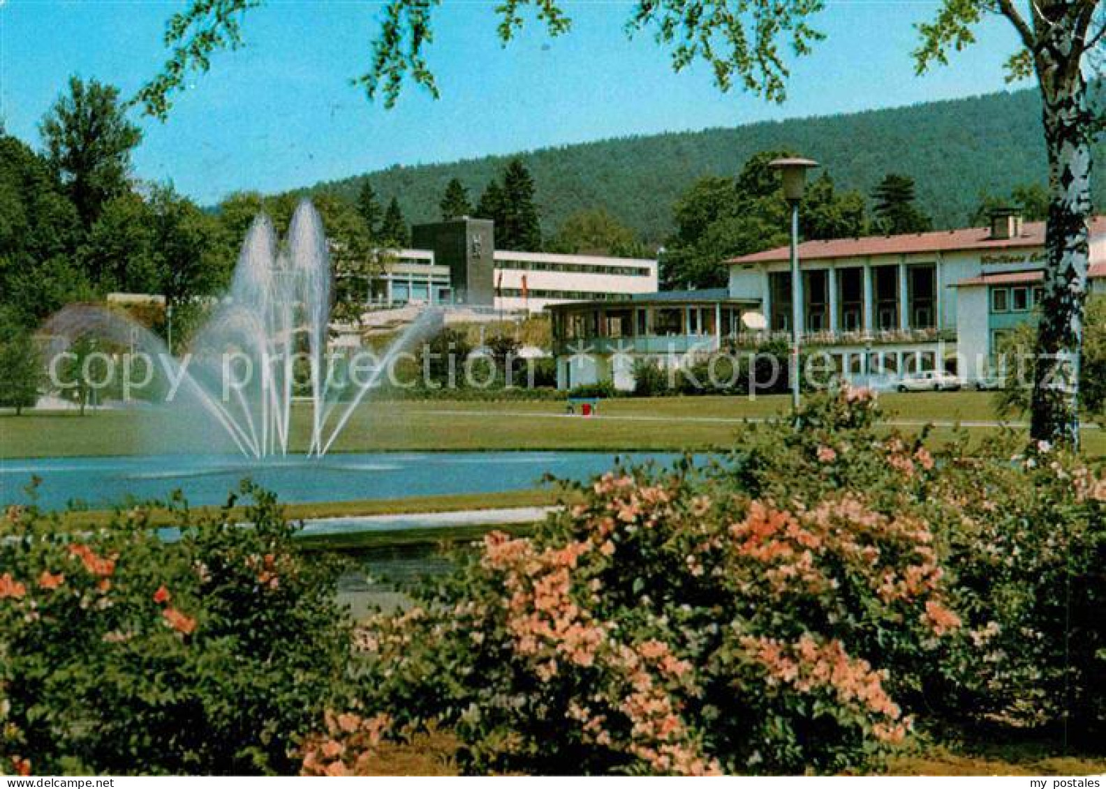 72778824 Bad Gandersheim Kurhaus Mit Kurmittelhaus Springbrunnen Bad Gandersheim - Bad Gandersheim