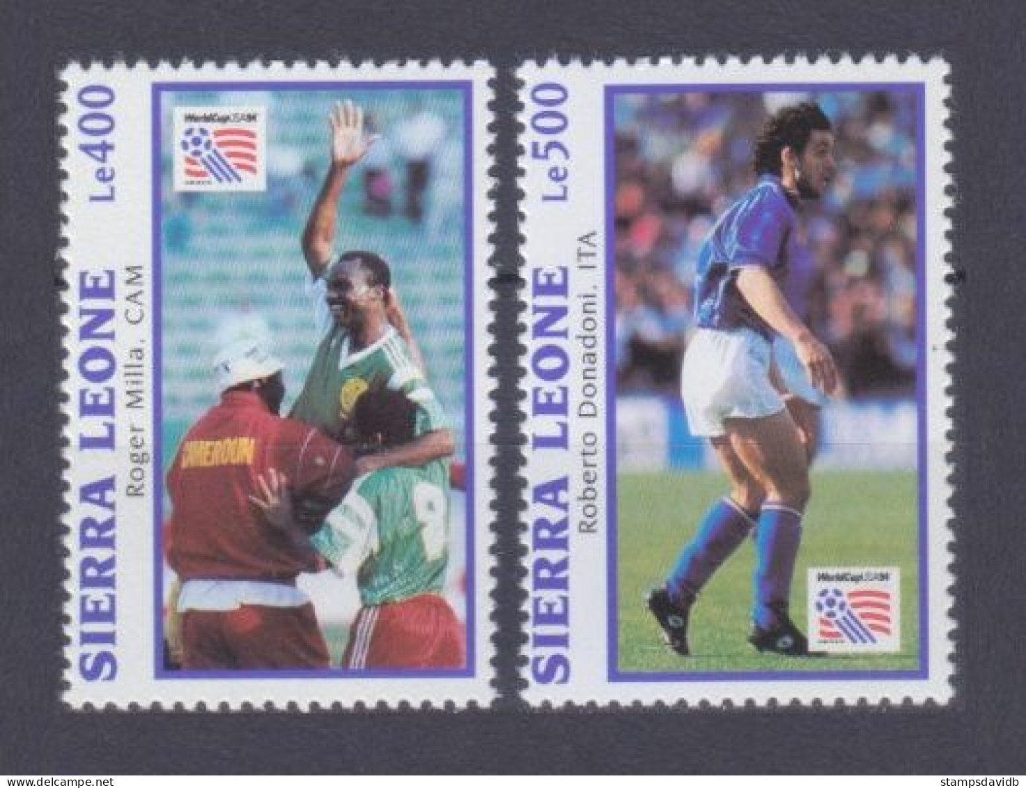 1993 Sierra Leone 2112-2113 1994 FIFA World Cup In USA 6,50 € - 1994 – USA