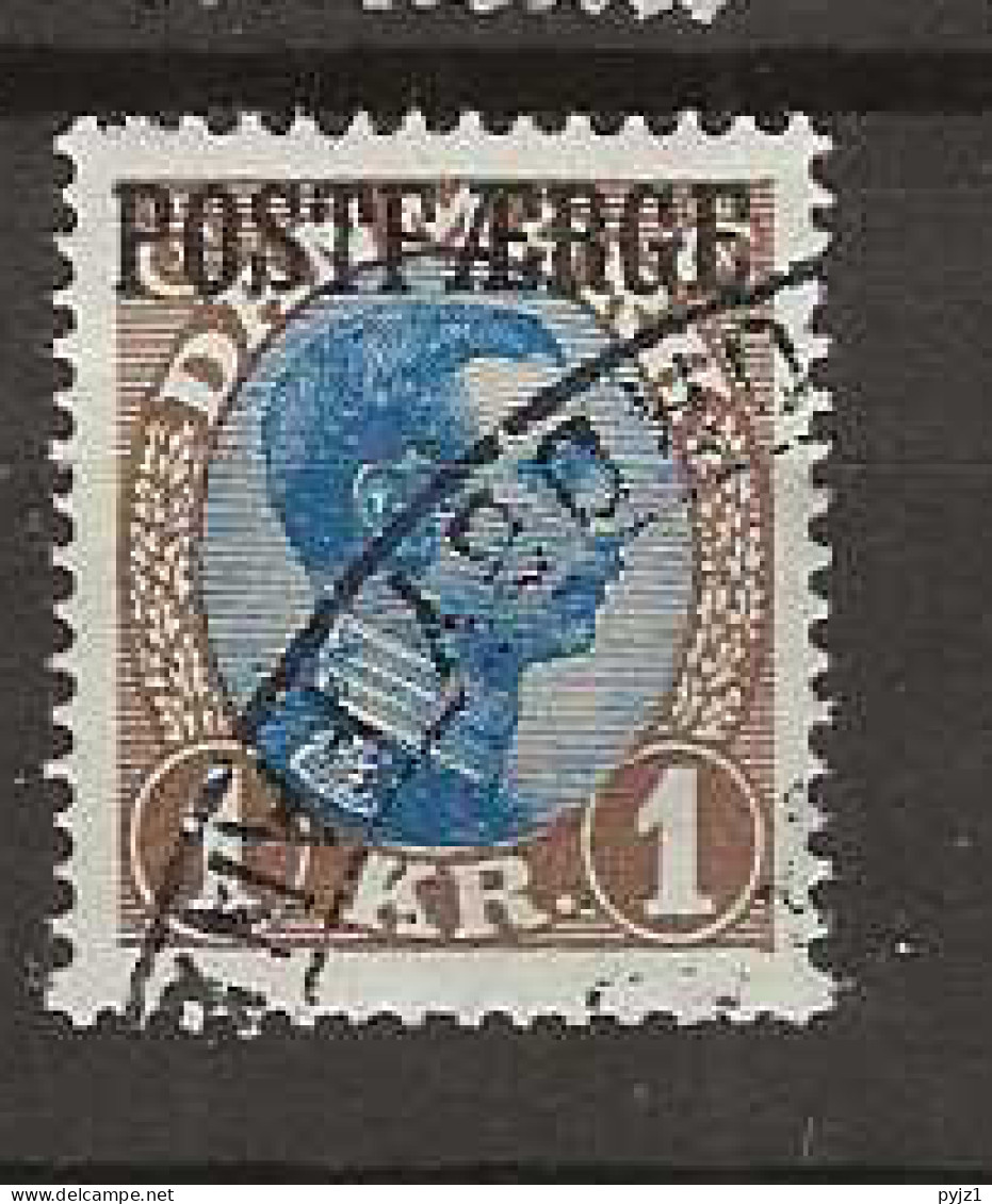 1922 USED Danmark Mi 10 - Postpaketten