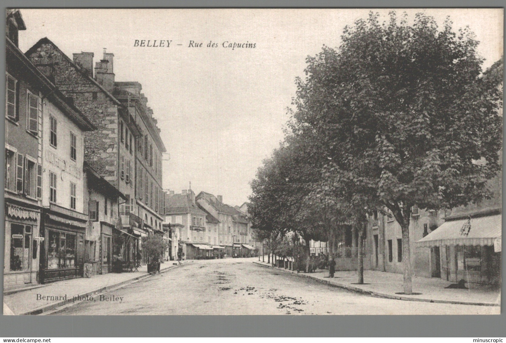 CPA 01 - Belley - Rue Des Capucins - Belley