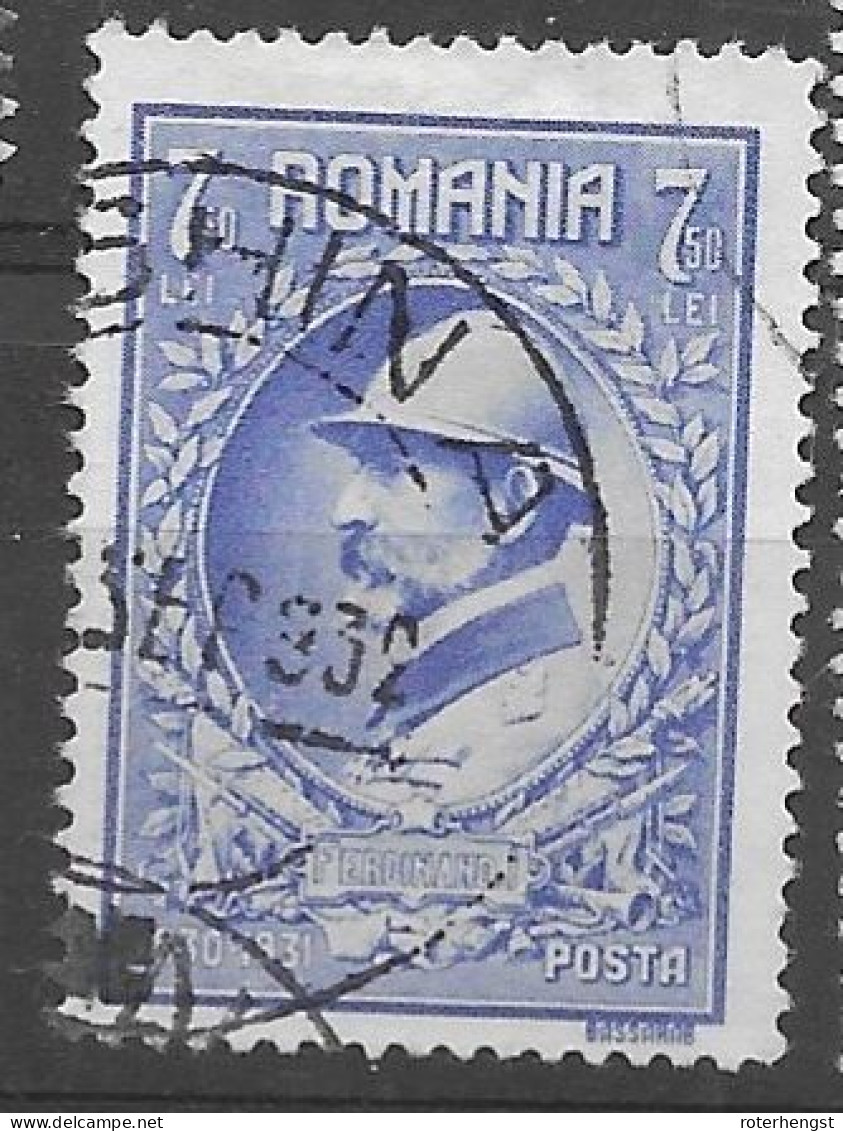 Romania VFU 1931 25 Euros - Usado
