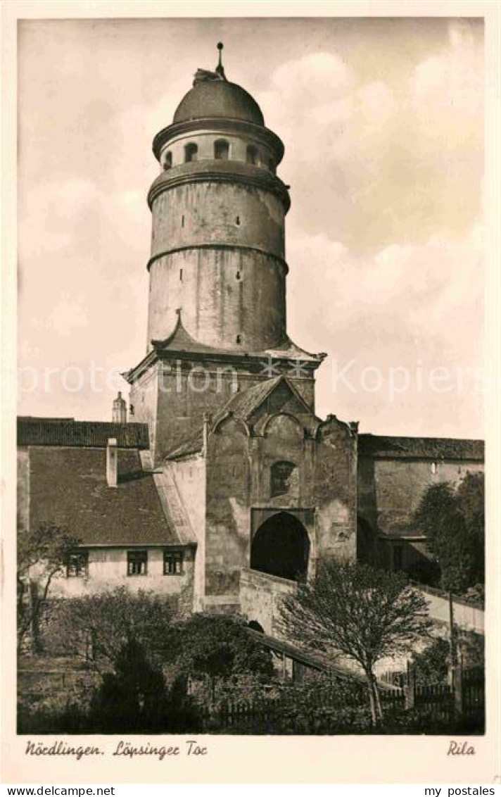 72775190 Noerdlingen Loepsinger Tor Noerdlingen - Nördlingen