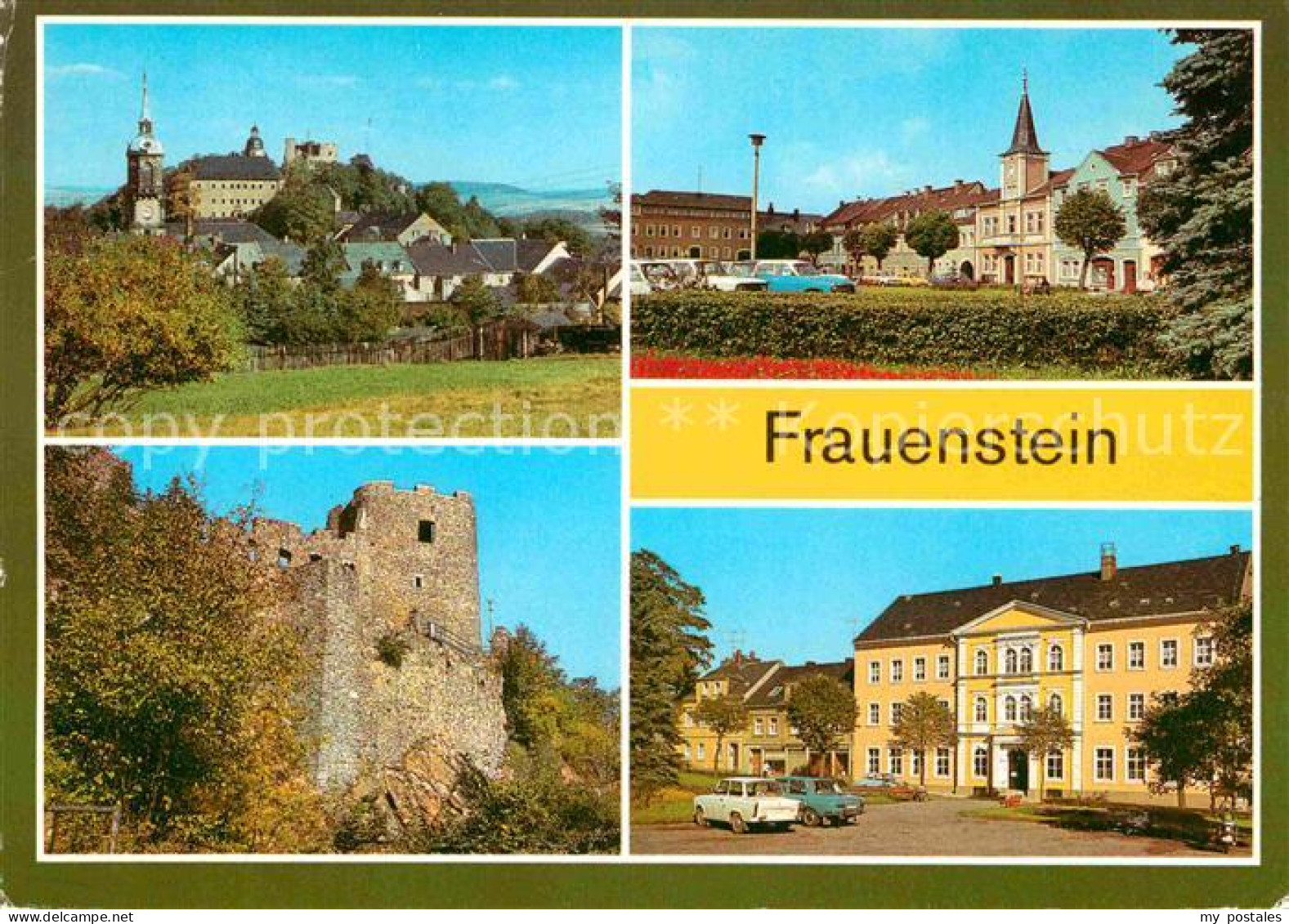 72775112 Frauenstein Brand-Erbisdorf Schloss Burgruine Markt Polytechnische Ober - Brand-Erbisdorf