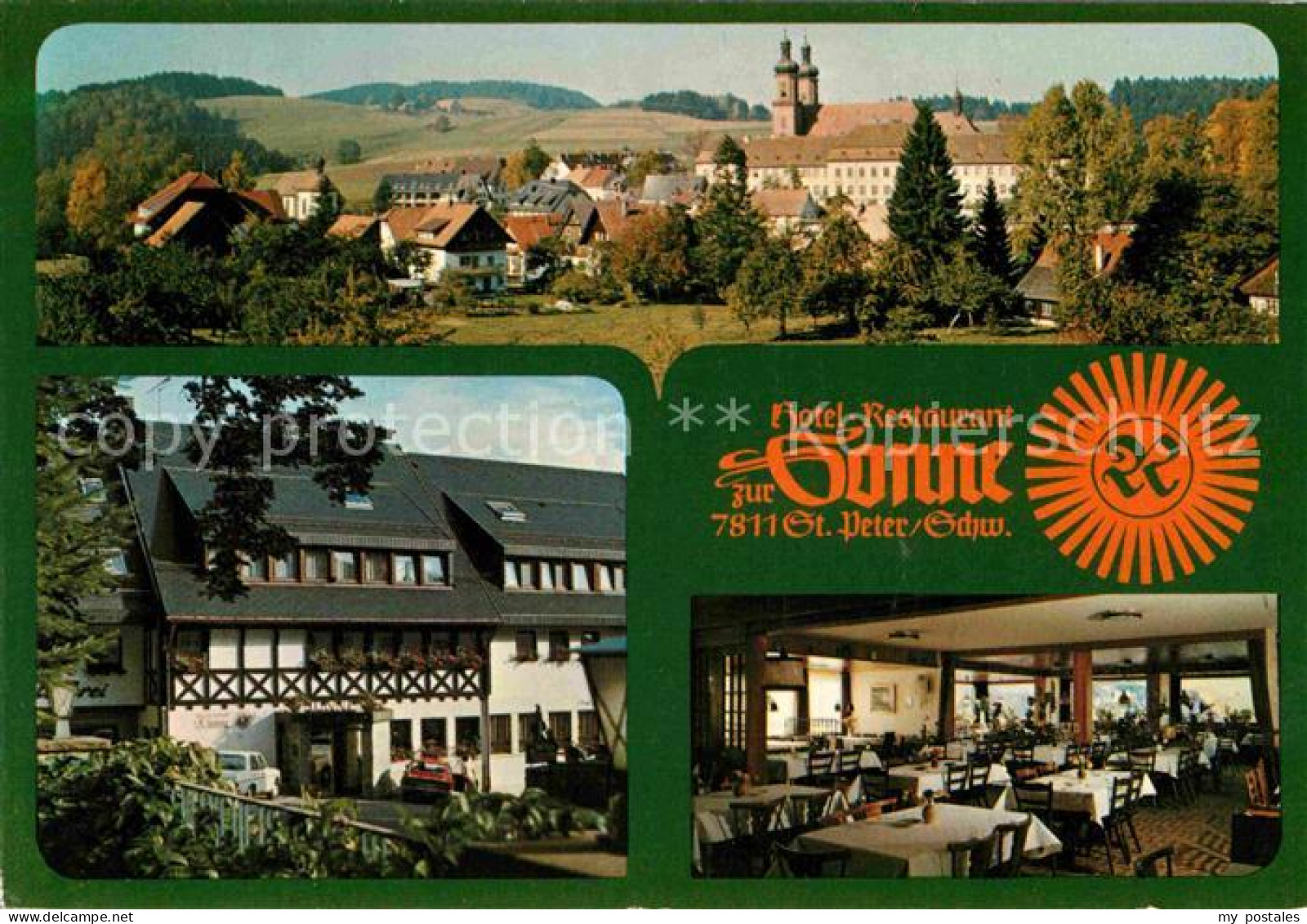 72774695 St Peter Schwarzwald Gesamtansicht Hotel Zur Sonne St. Peter - St. Peter