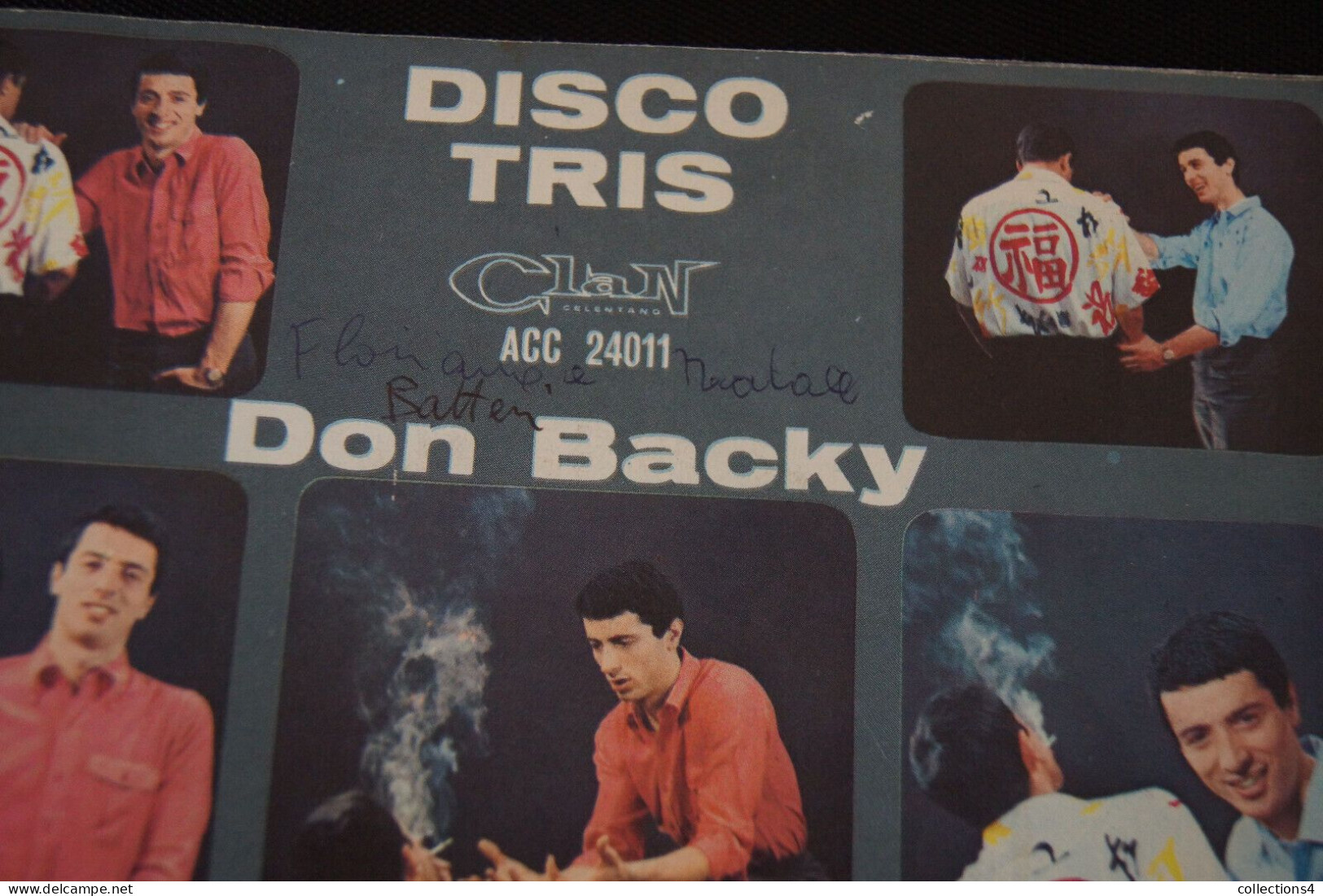 DON BACKY AMICO SP ITALIEN 1963 VALEUR + LABEL CLAN ADRIANO CELENTANO - Autres - Musique Italienne