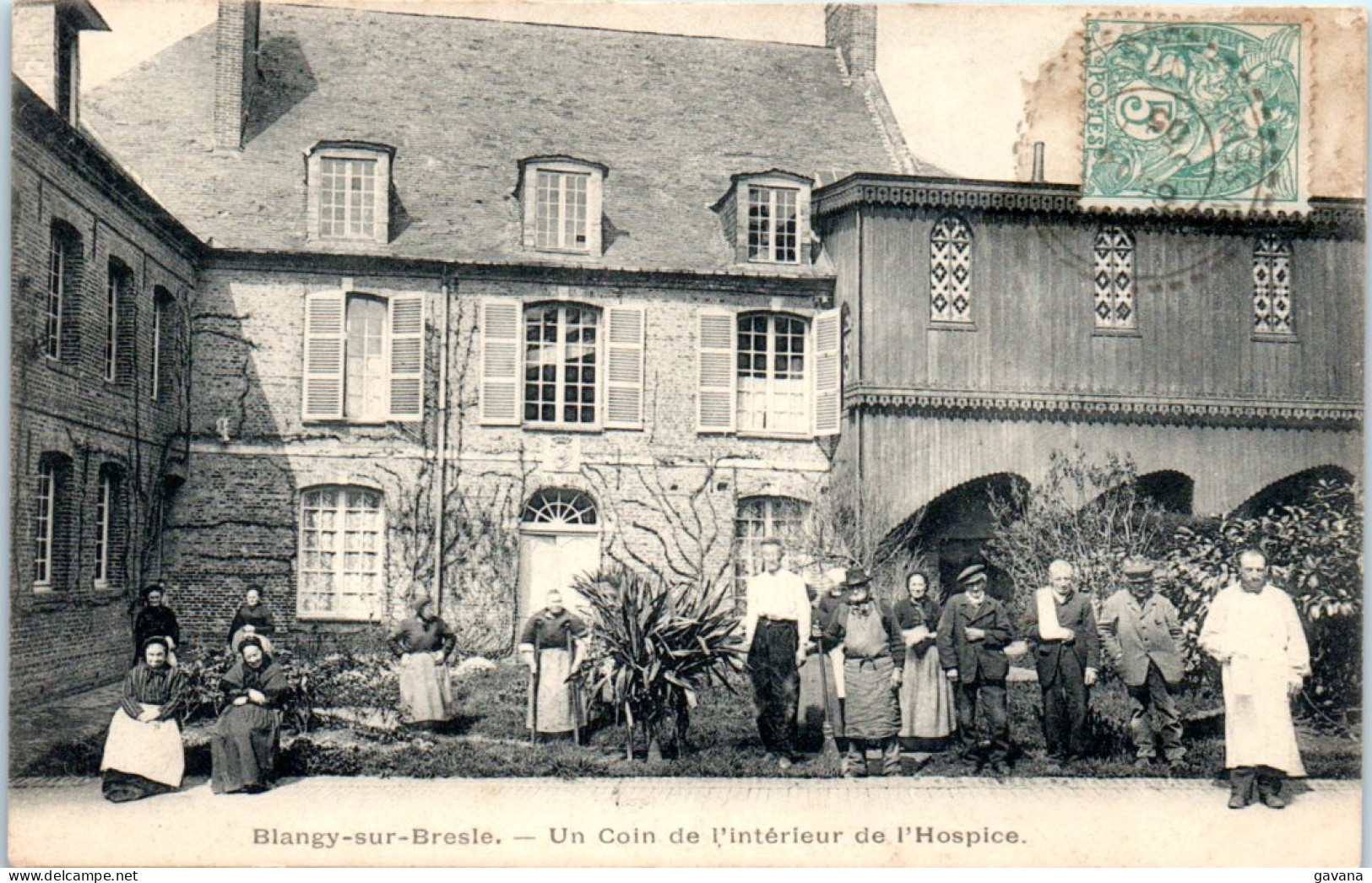 76 BLANGY-sur-BRESLE - Un Coin De L'intérieur De L'hospice - Blangy-sur-Bresle