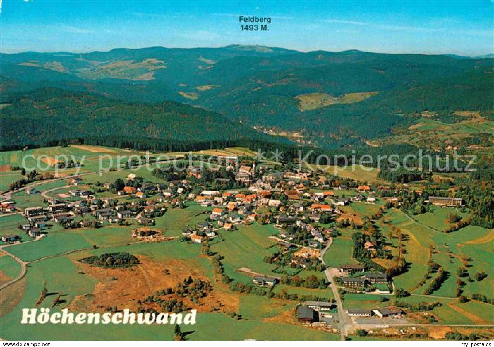 72773493 Hoechenschwand Fliegeraufnahme Hoechenschwand - Hoechenschwand