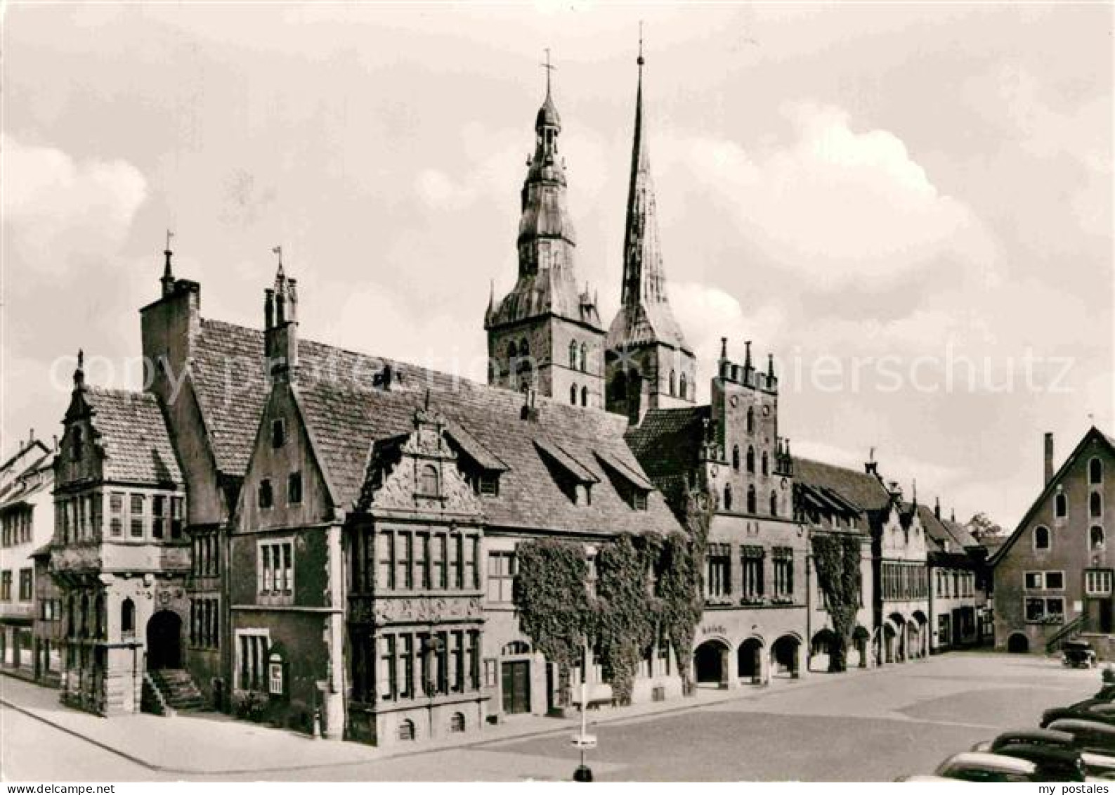 72773443 Lemgo Rathaus Mit Nikolaikirche Lemgo - Lemgo