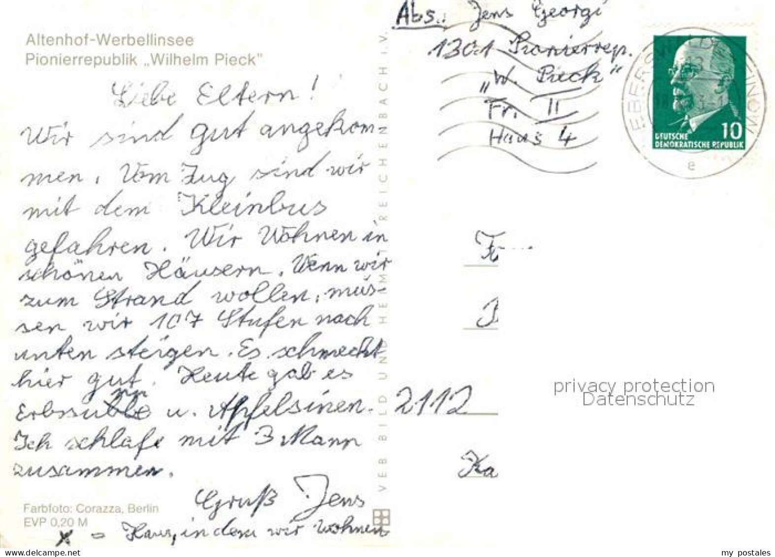 72773353 Altenhof Werbellinsee Pionierrepublik Wilhelm Pieck Details Altenhof We - Finowfurt