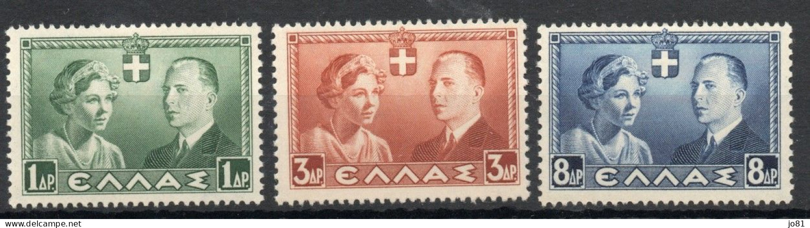 Grèce YT 435-437 Neuf Avec Charnière X MH - Unused Stamps