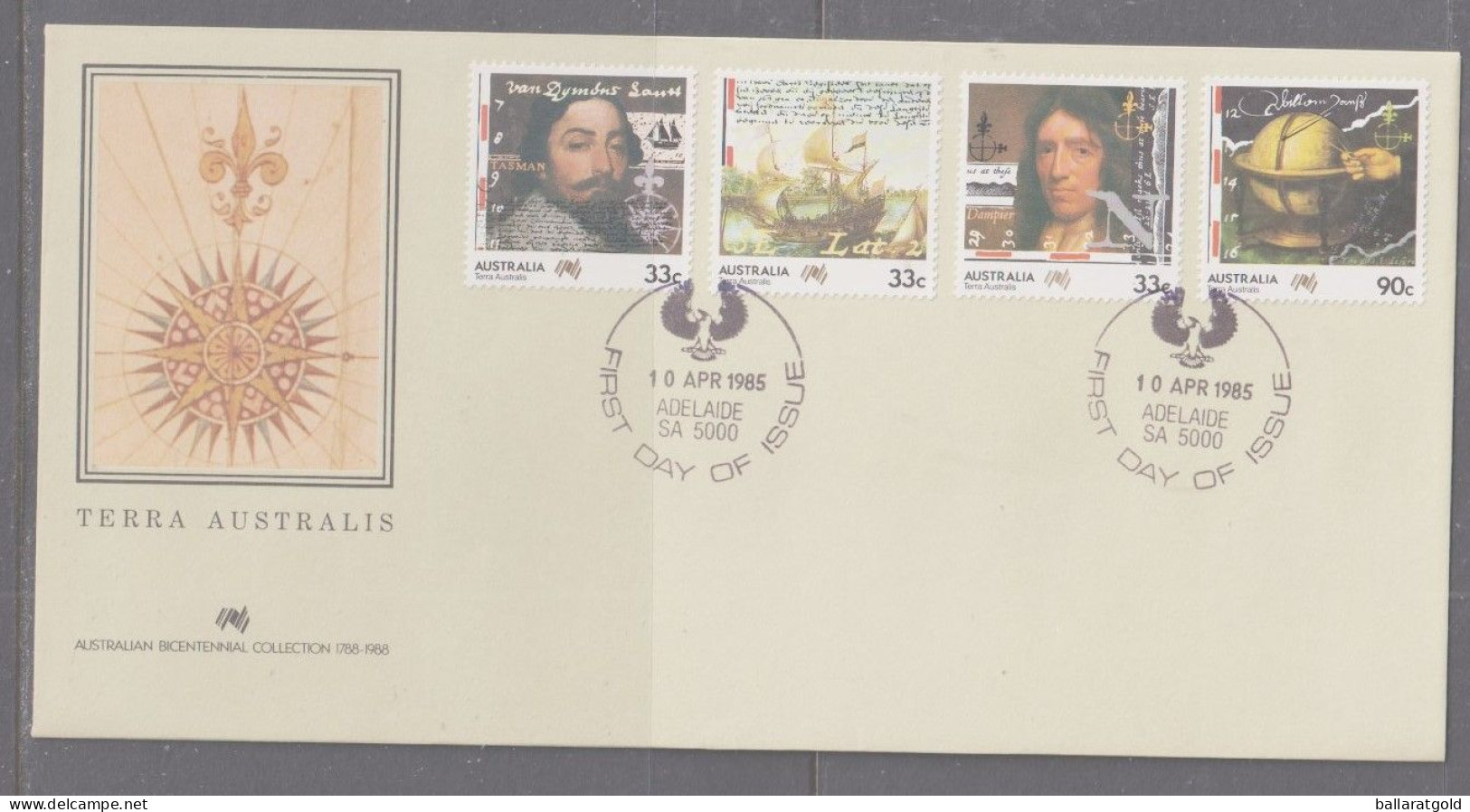 Australia 1985 Navigators First Day Cover - Adelaide SA - Lettres & Documents