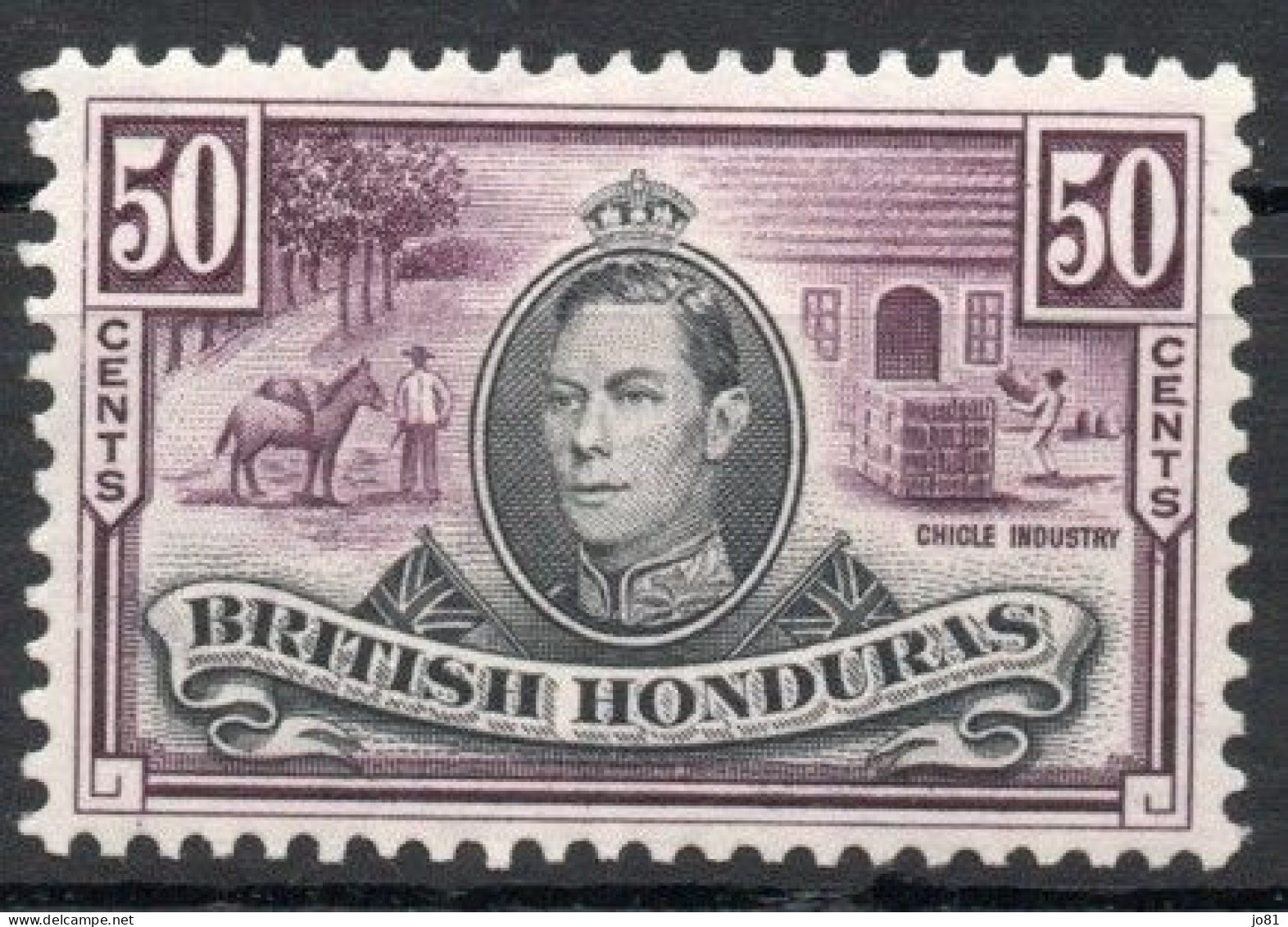 Honduras Anglais YT 126 Neuf Avec Charnière X MH - Britisch-Honduras (...-1970)