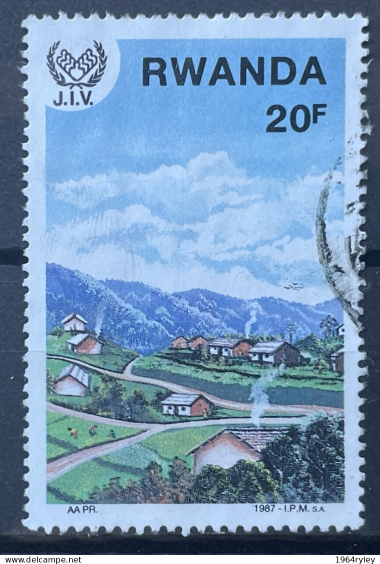RWANDA -  (0) - 1987 - # 1382 - Used Stamps
