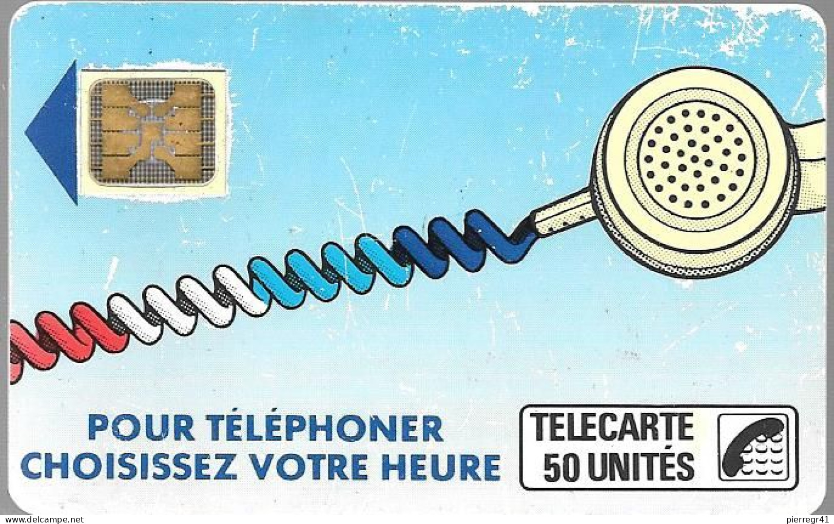 CARTE-PUBLIC-Ko08B.610-50U-SC4On- R° Glacé -Puce 7-Entourage Vert-/V°Pe 102964-Uti/Usagé-/TresRare(170€) - Telefonschnur (Cordon)