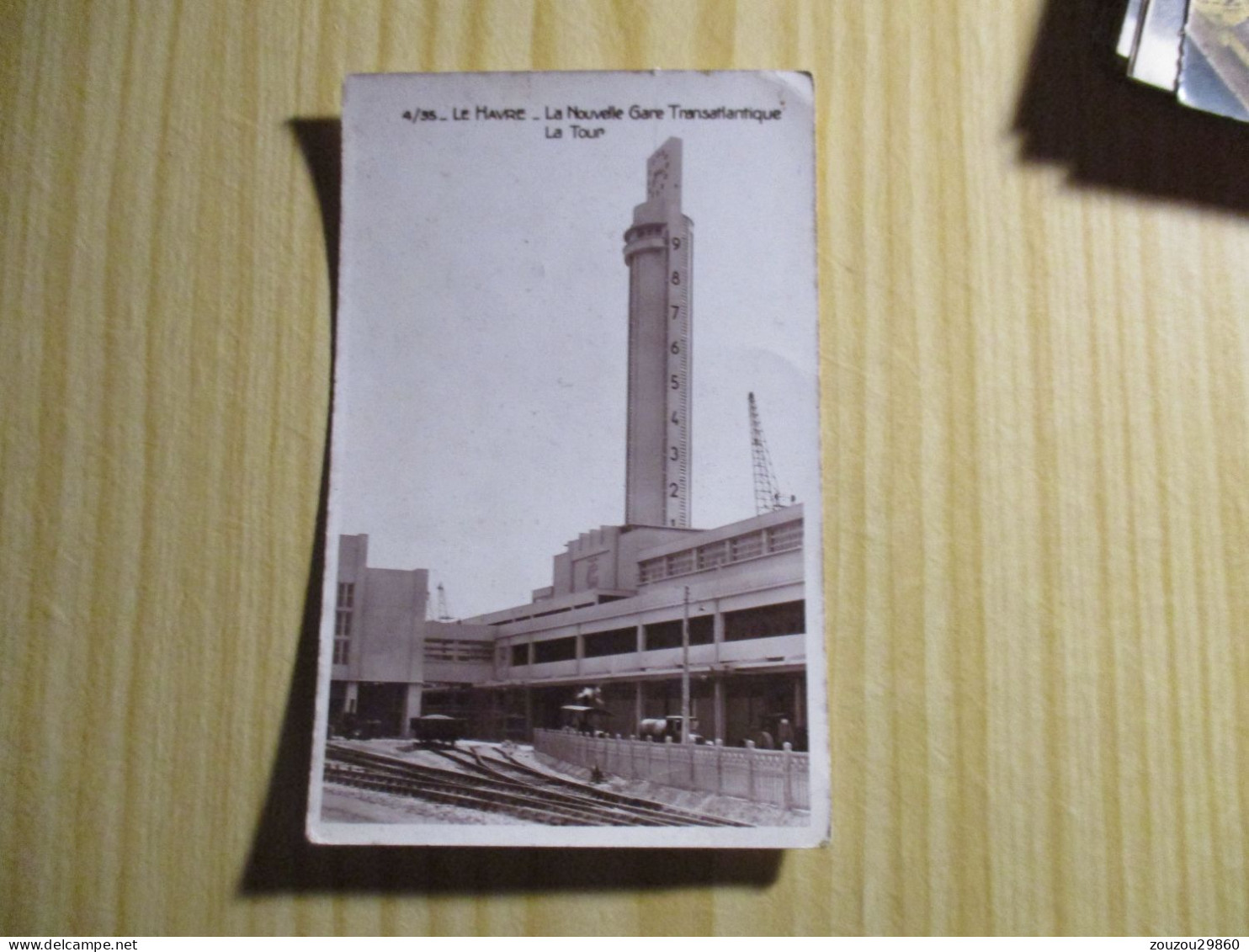 CPA Le Havre (76).La Nouvelle Gare Transatlantique - La Tour. - Bahnhof