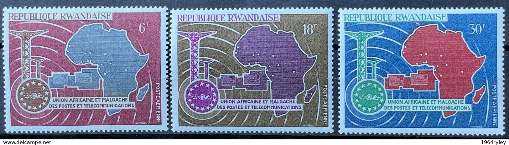 RWANDA -  MNH** - 1967 - # PA 1/3 - Ongebruikt