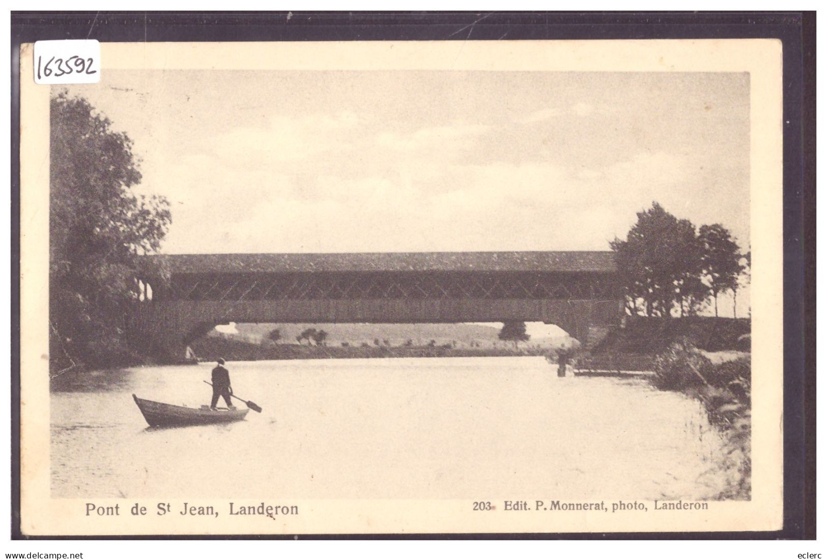 LE LANDERON - PONT DE ST JEAN - TB - Le Landeron