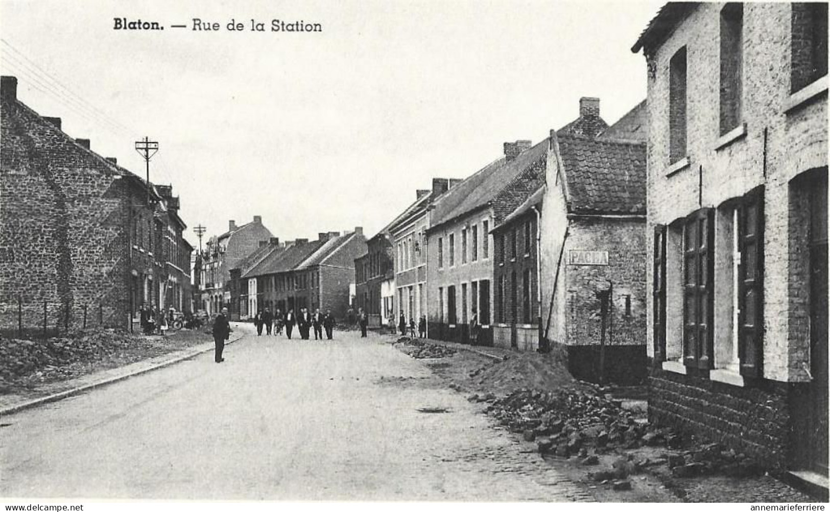 Blaton Rue De La Station - Bernissart