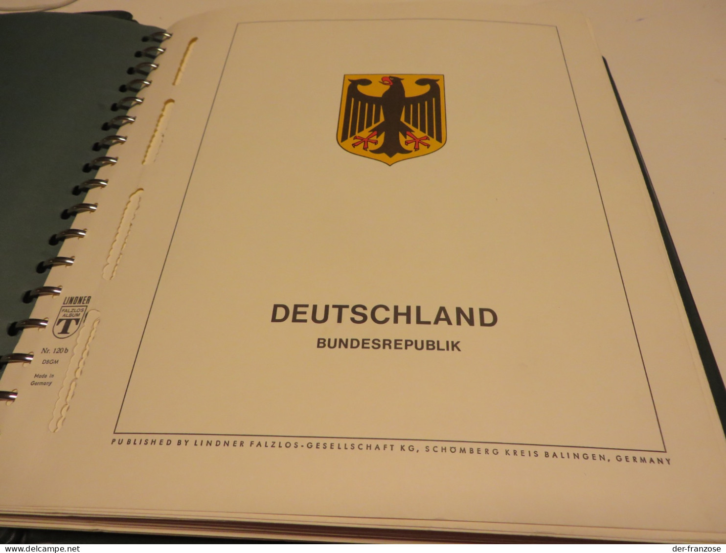 DT. - BUND  1974 Bis 1983  O /  ** /  MARKEN  Auf LINDNER - T - SEITEN  Im  RINGBINDER - Collections (en Albums)