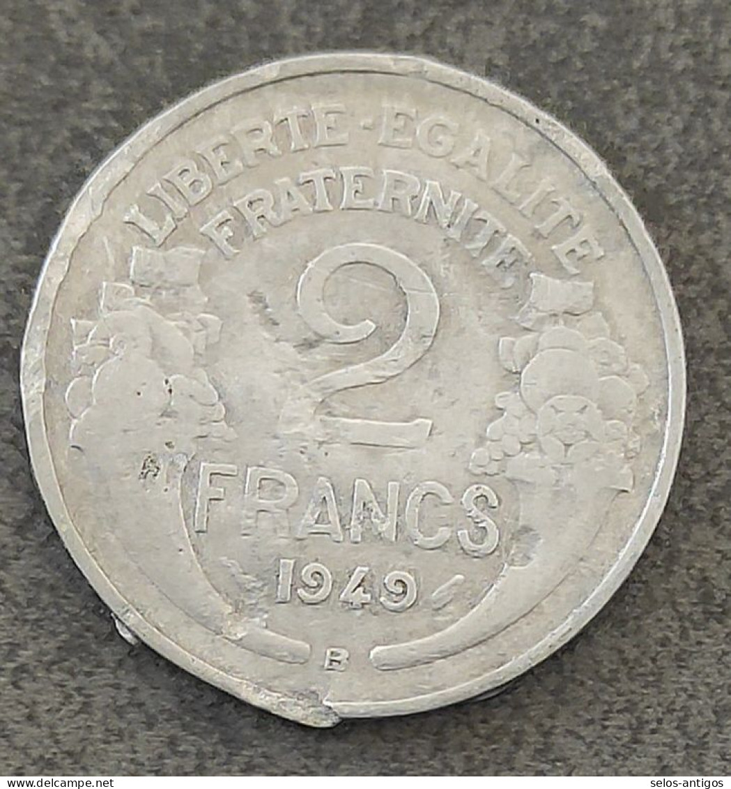 2 FRANCS 1949 REPUBLIQUE FRANCAISE - 2 Francs