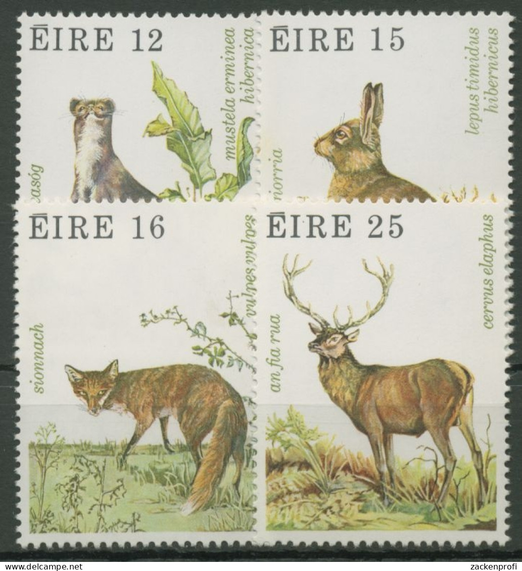 Irland 1980 Jagdbare Wildtiere 421/24 Postfrisch - Nuovi