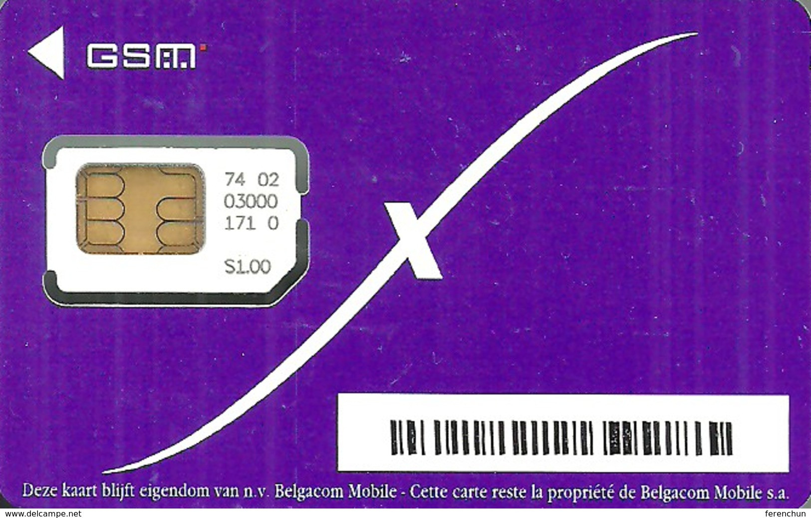 PROXIMUS * GSM * MOBILE * SIM CARD * NOSE * MOUTH * EAR * HEAD * Proximus 01 * Belgium - Other & Unclassified