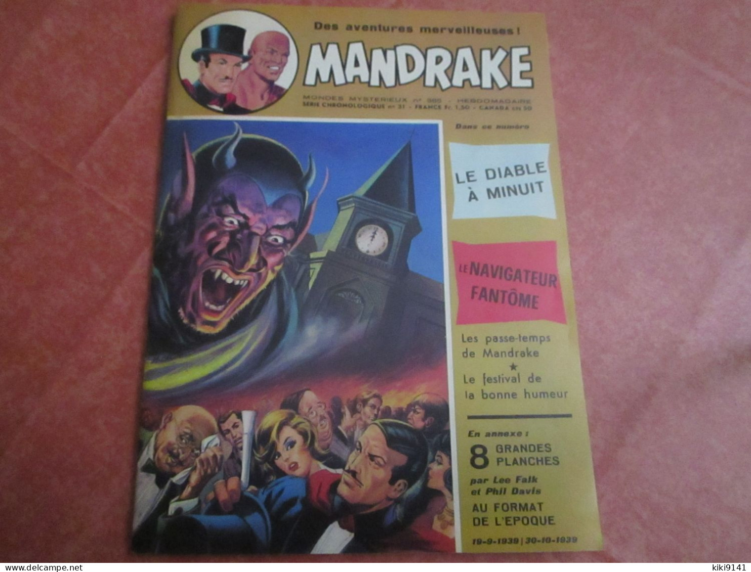 MONDES MYSRÉRIEUX - N°385 (28 Pages) - Mandrake