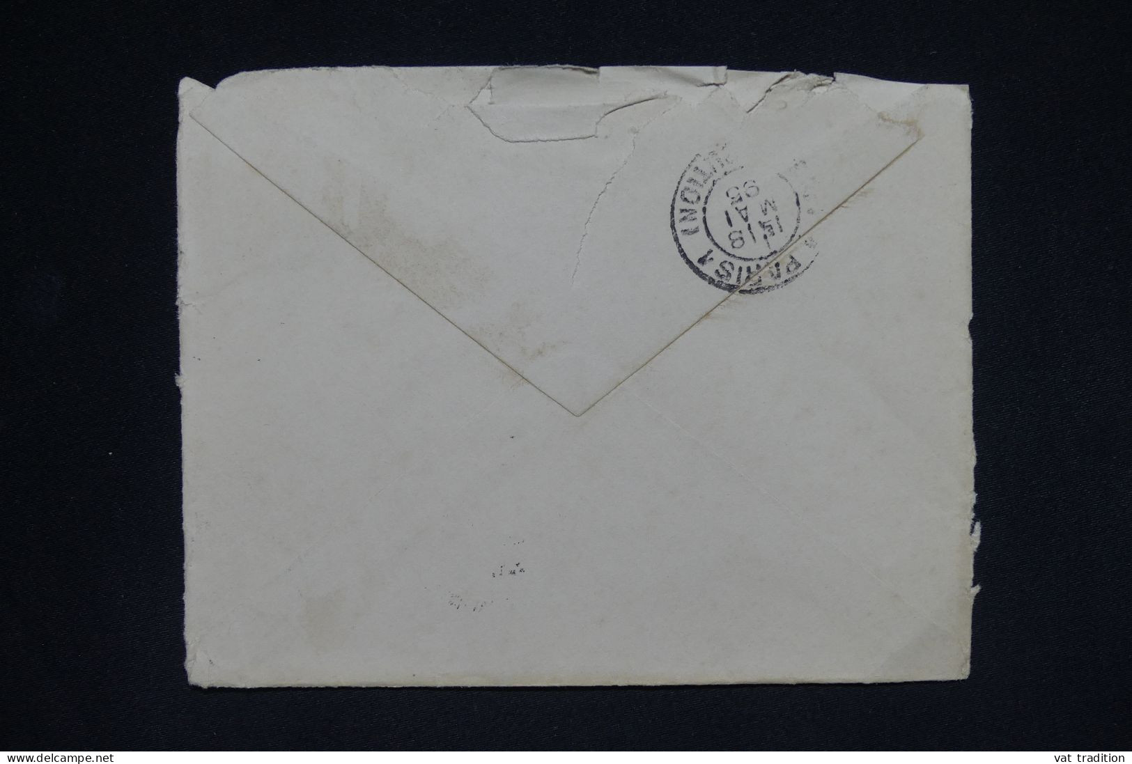 GRECE - Lettre De 1895 Pour Paris Adressée à La Comtesse CHANDON De BRIAILLES Née De CLERMONT-TONNERRE - A  2020 - Briefe U. Dokumente