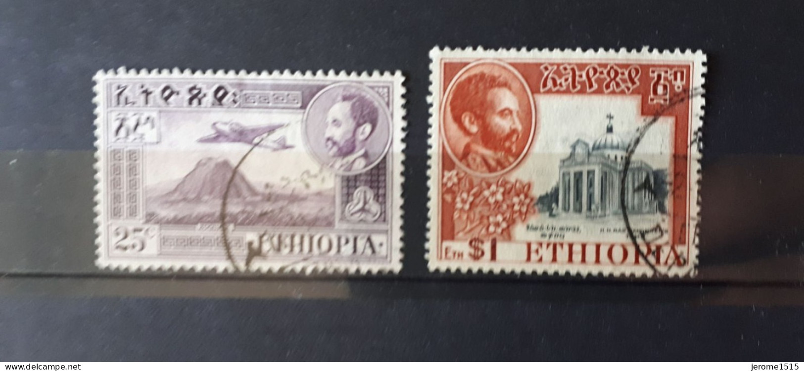 Timbres Ethiopie : 1950 Et 1951 N° 298 & - Ethiopia