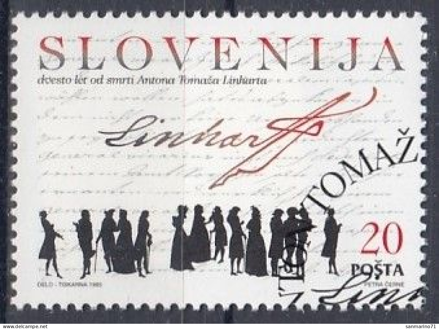 SLOVENIA 104,used,hinged - Slowenien