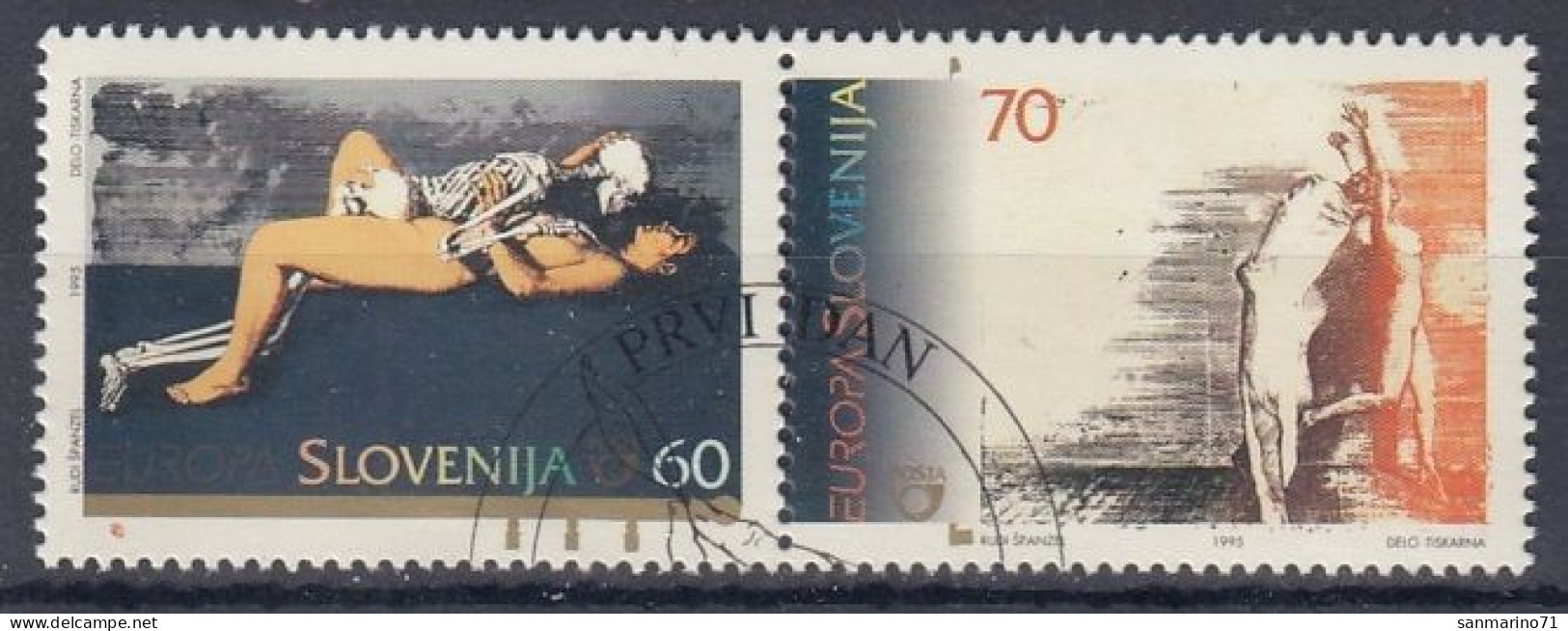 SLOVENIA 110-111,used,hinged - Slowenien