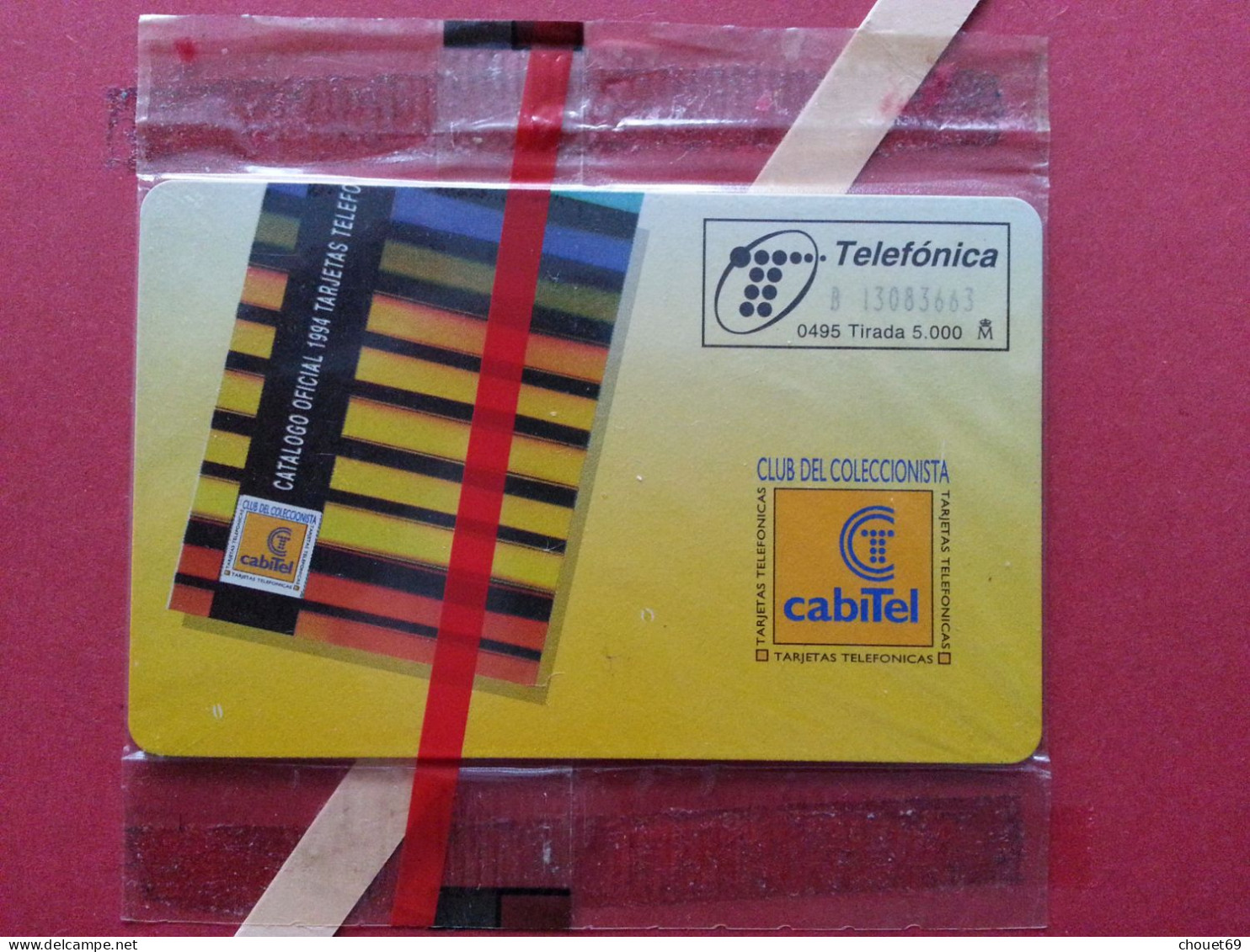 Telefónica - CATALOGO OFICIAL 1994 - 5 000 Ex Blister MINT Folder (BQ0621 - Emisiones Privadas