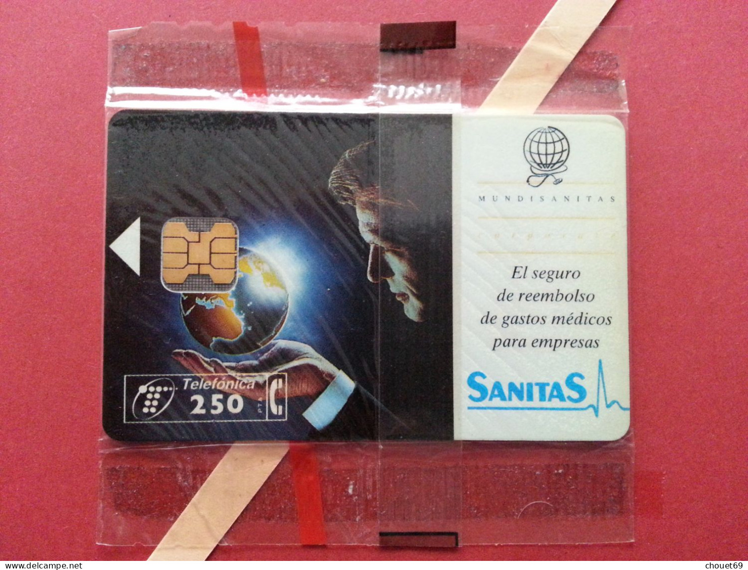 Telefónica - SANITAS - 6 500 Ex Blister MINT Folder (BQ0621 - Emisiones Privadas