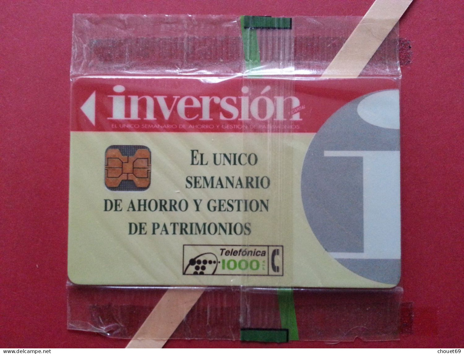 Telefónica - INVERSION GESTION DE PATRIMONIOS - 3 000 Ex Blister MINT Folder (BQ0621 - Emisiones Privadas