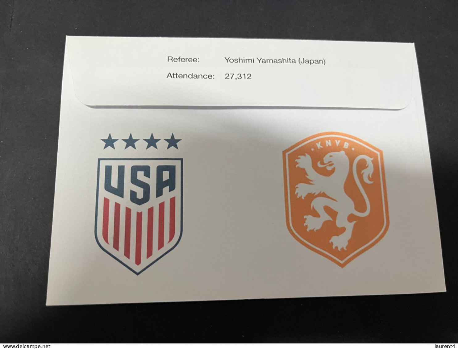 22-2-2024 (1 W 2 A) 4 Covers - FIFA Women's Football World Cup 2023 - Netherlands Matches - Sonstige & Ohne Zuordnung