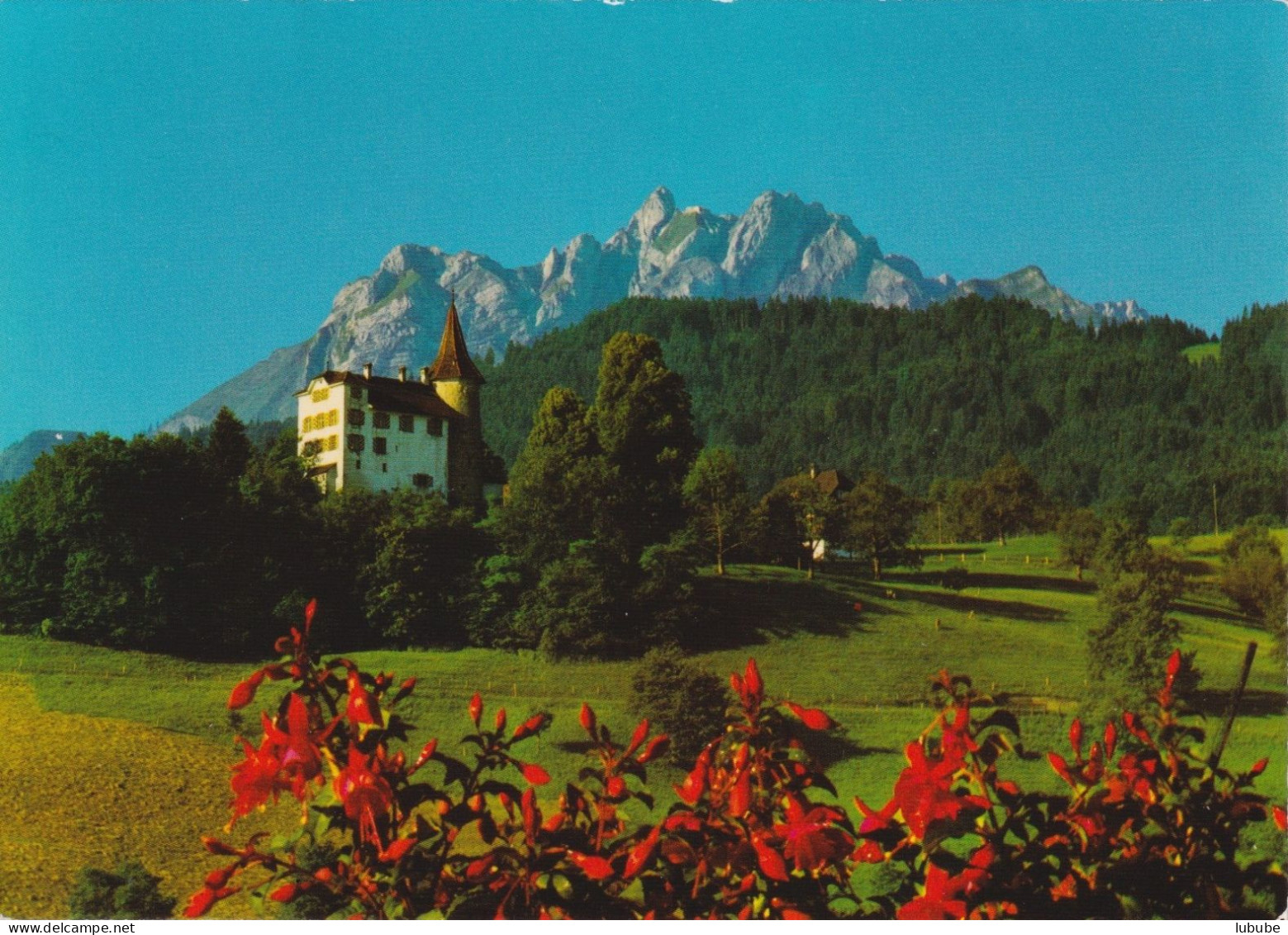 Kriens - Schlössli Schauenstein Mit Pilatus       Ca. 2000 - Kriens