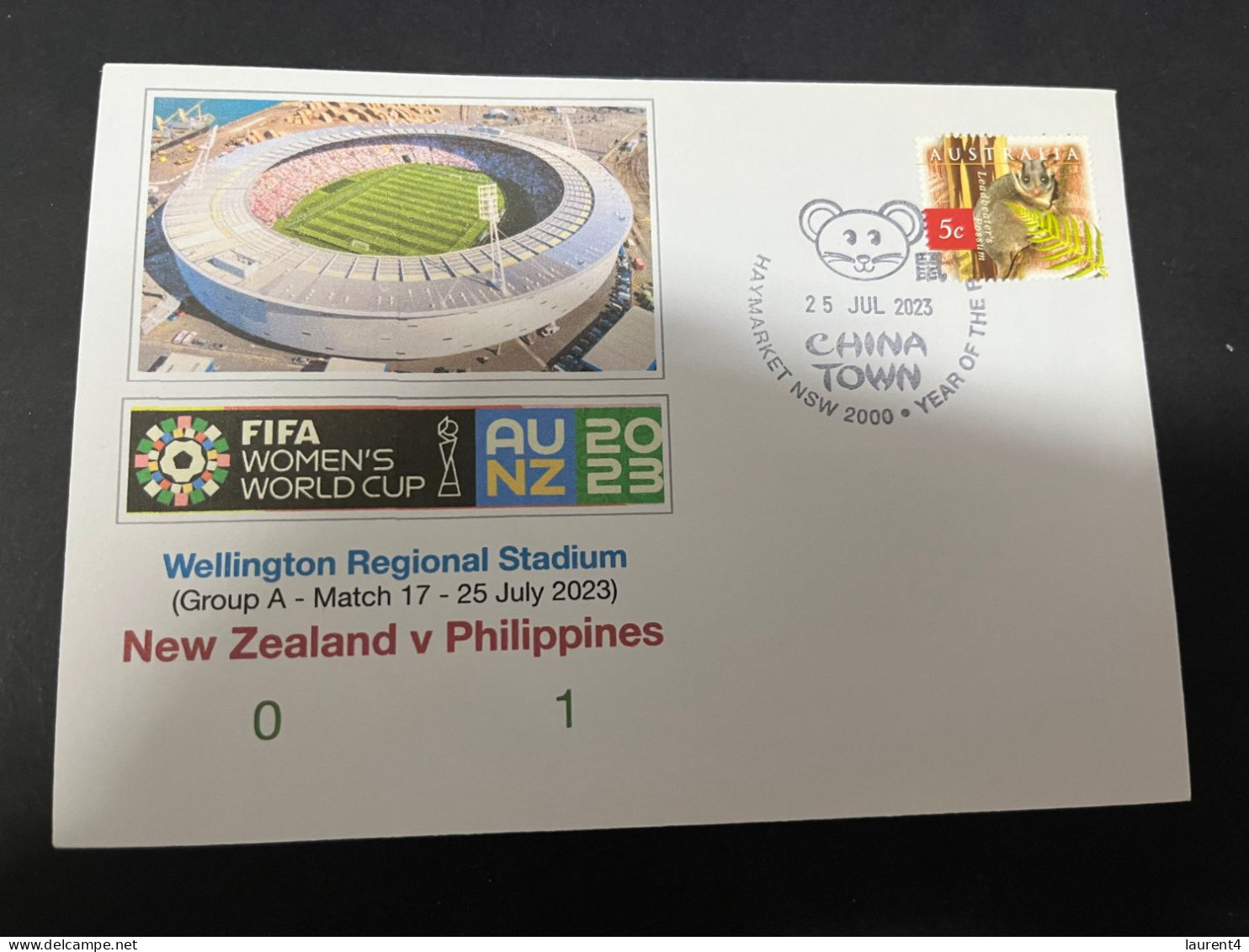 22-2-2024 (1 W 2 A) 3 Covers - FIFA Women's Football World Cup 2023 - Philippines Matches - Sonstige & Ohne Zuordnung